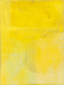 Ohne Titel, 2020. Acryl/Nessel, 120 x 90 cm