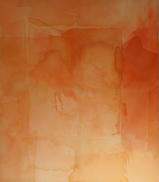 Ohne Titel, 2025. Acryl/Nessel, 190 x 165 cm
