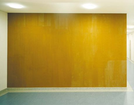 Wandmalerei, 1999. Historicum der LMU M&uuml;nchen. Foto: Wilfried Petzi