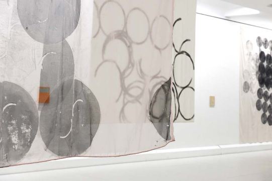 Das Lallen der Malerei. Kunstraum Engl&auml;nderbau, Vaduz 2012. Foto: Sven Beham