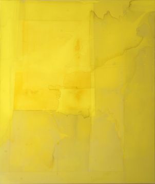 Ohne Titel, 2023. Acryl/Nessel, 190 x 160 cm
