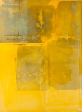 Ohne Titel, 2019. Acryl/Nessel, 260 x 190 cm