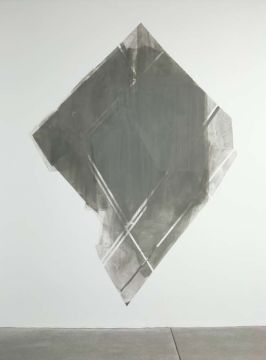 Grau ist das Schwarz von morgen, 2009. Wandmalerei. Foto: Marc Volk