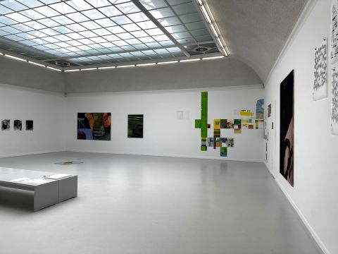 Ausstellungsansicht: Kikeriki, Kunstverein Konstanz 2023 (Foto: Harald F. M&uuml;ller)