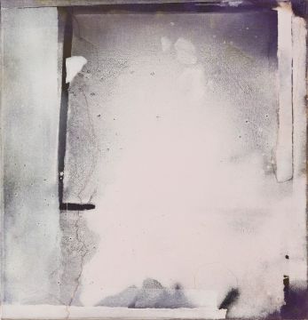 Zelle, 2021. Acryl/Nessel, 71 x 68 cm. Privatbesitz