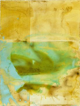 Ohne Titel, 2018. Acryl/Papier, 65 x 50 cm