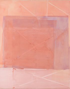 Reine Wolle, 2014. Acryl/Nessel, 230 x 180 cm