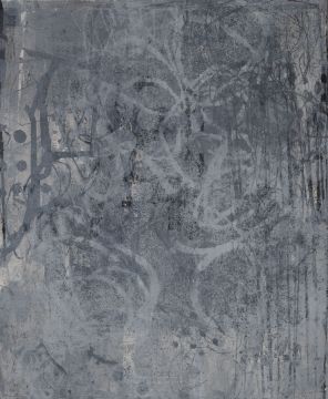 Ohne Titel, 2015-24. Lithografie, 58 x 48 cm, Unikat