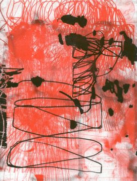 Ohne Titel, 2023. Risographie, 37,2 x 25,6 cm. Auflage: 4