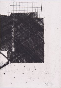 Ohne Titel, 2013. Kaltnadel, 29,5 x 20,6 cm, Auflage: 12
