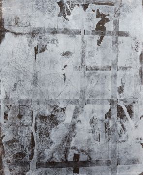 Ohne Titel, 2016-25. Lithografie, 58 x 48 cm, Unikat