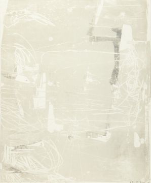 Ohne Titel, 2019. Lithografie, 58 x 48 cm, Unikat