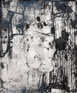 Ohne Titel, 2021. Lithografie, 58 x 48 cm, Unikat