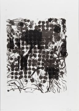 Ohne Titel, 2015. Lithografie, 70 x 50 cm, Unikat