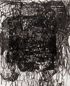 Ohne Titel, 2017/19. Lithografie, 58 x 48 cm, Unikat