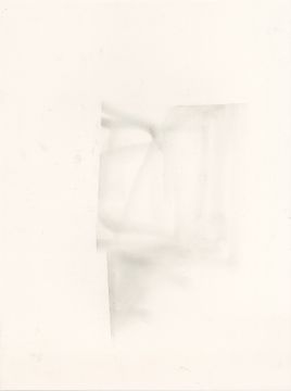 Ohne Titel, 2017. Graphit auf Papier, 32 x 24 cm. Privatsammlung