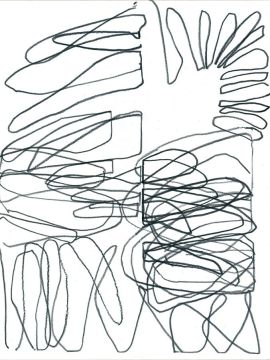 Ohne Titel, 2021. Graphit auf Papier, 32 x 24 cm